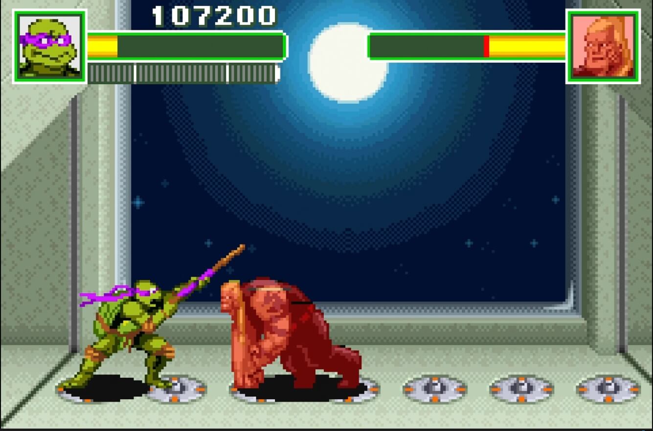 Teenage Mutant Ninja Turtles (2003) - геймплей игры Game Boy Advance